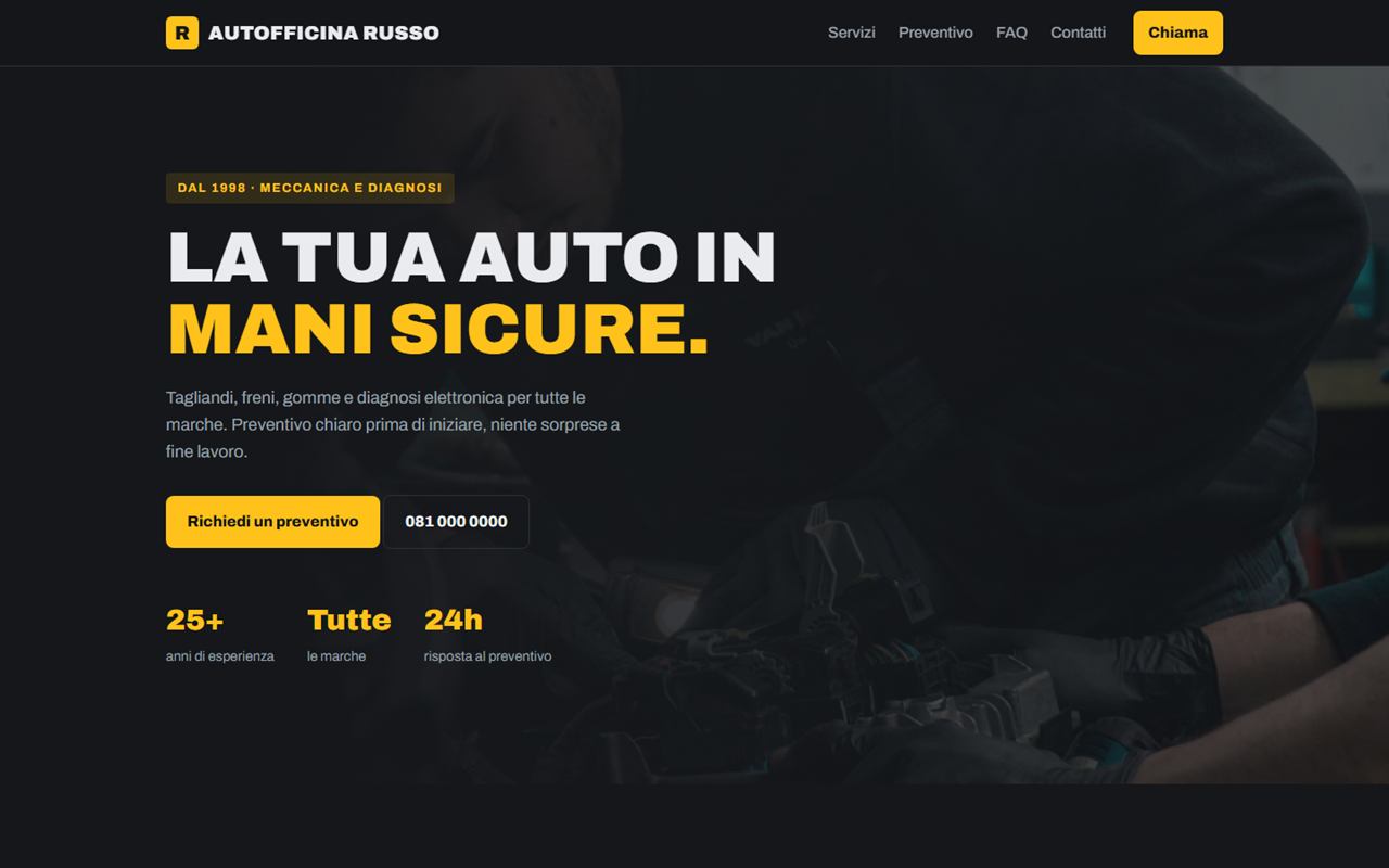 Anteprima Autofficina Russo
